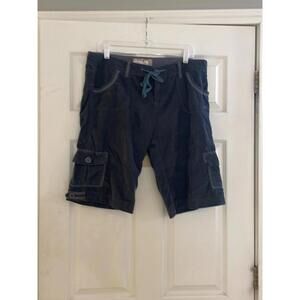 oneill corduroy cargo shorts size 13